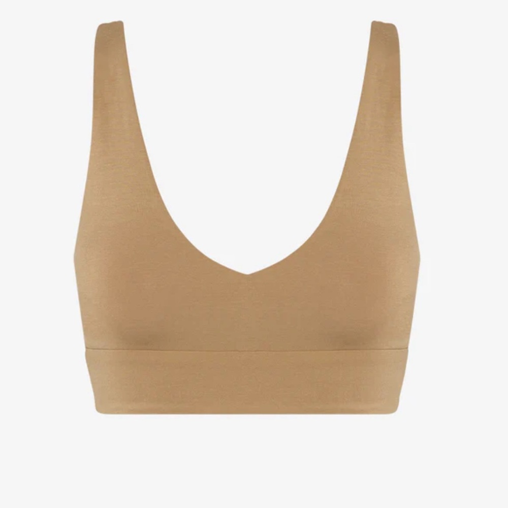 NEW w/TAGS! Commando Butter Comfy Bralette, Toffee, Large